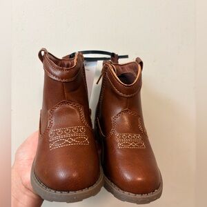 Carter's Brown Toddlers' Pull-On Western Boots